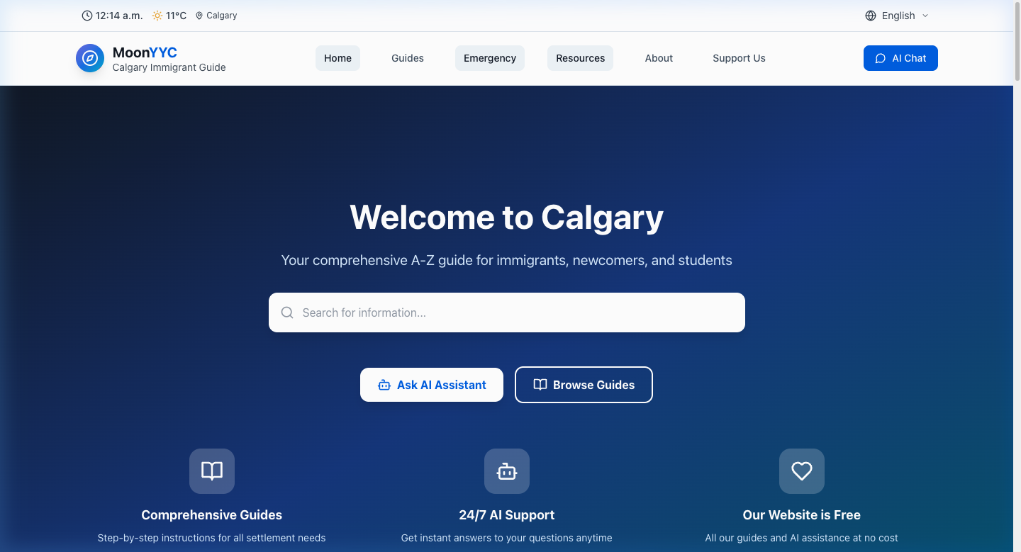 MoonYYC Support Hub